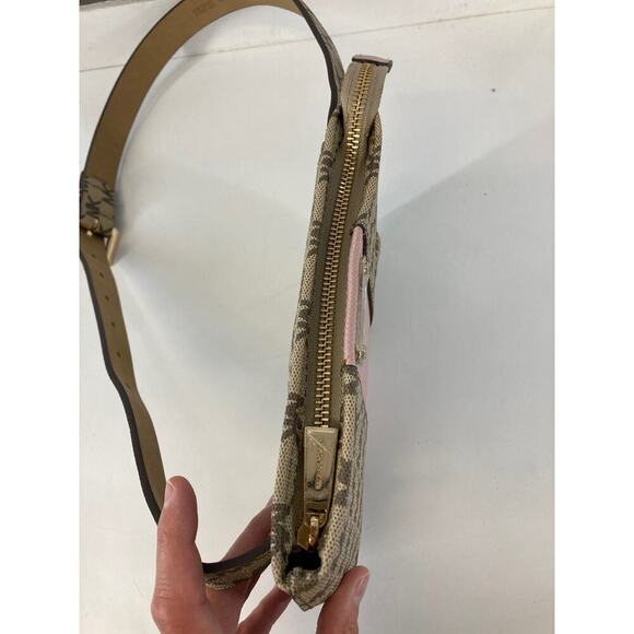 MICHAEL KORS SIGNATURE SAFFIANO LEATHER BELT BAG FANNY PACK - Picture 5 of 11